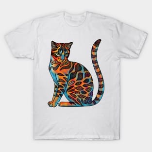 Fauvist Cat T-Shirt